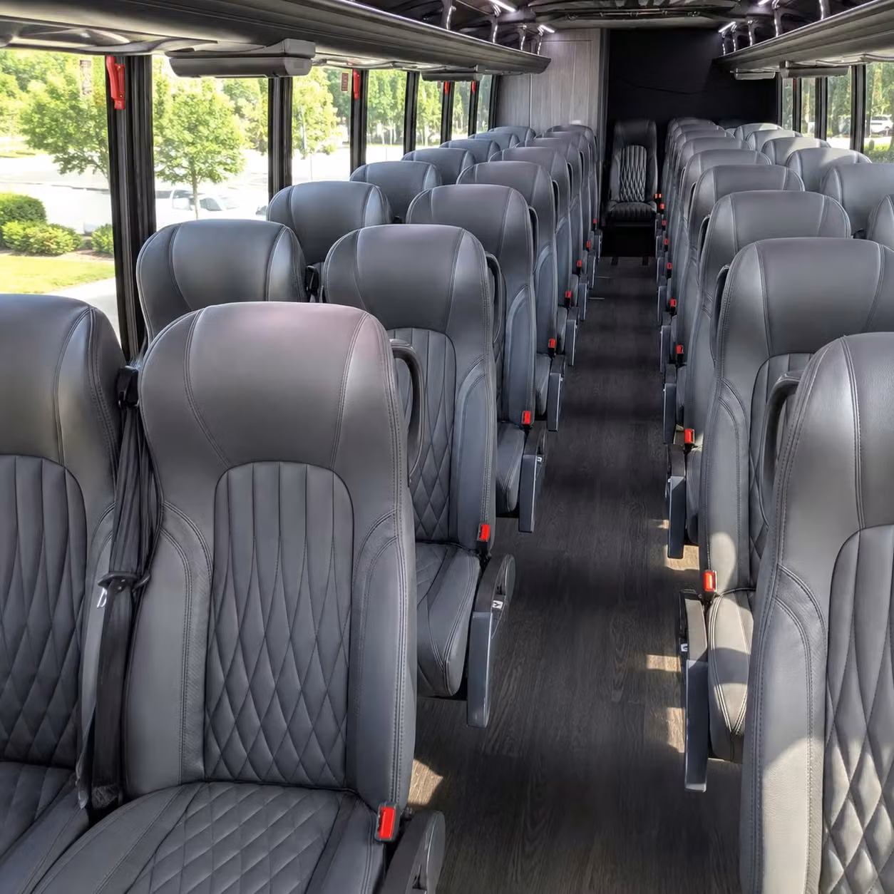 25 passenger minibus inside