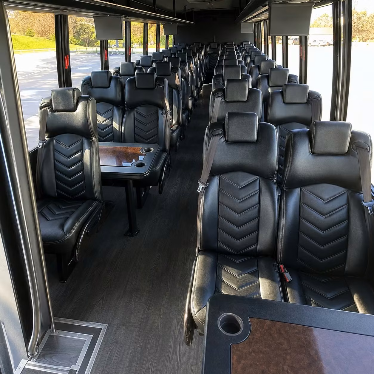 30 passenger minibus inside