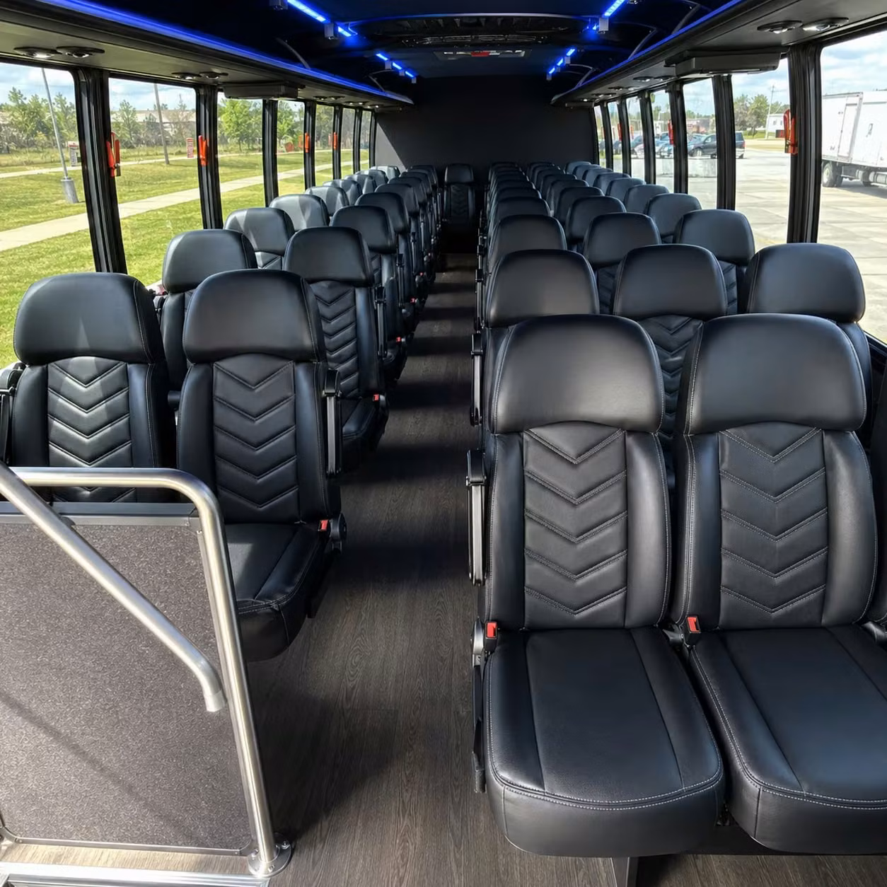 30 passenger minibus interior