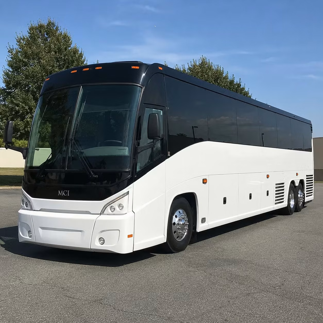56 passenger charter bus