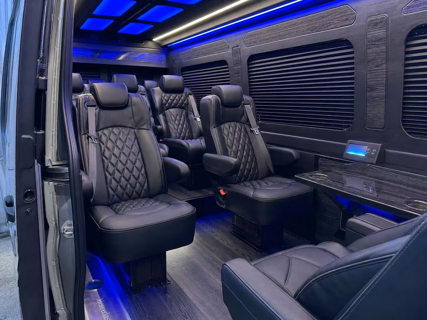 sprinter van transportation for groups and events across shreveport