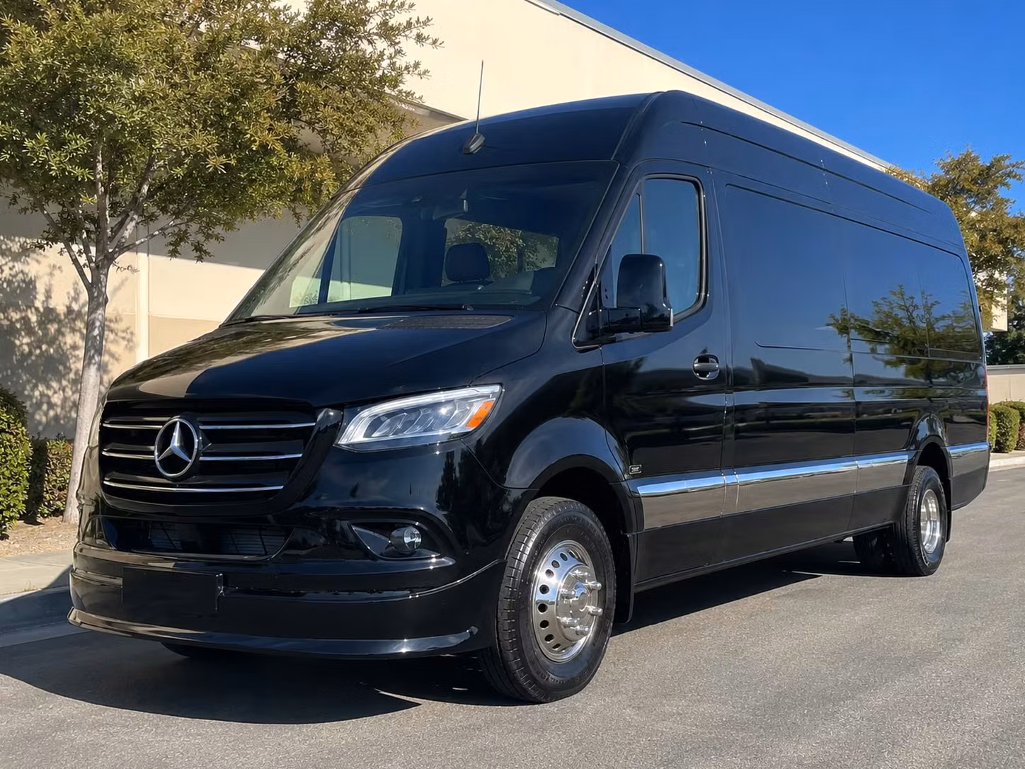 sprinter van with driver
